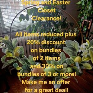 Spring And Easter Closet Clearance!